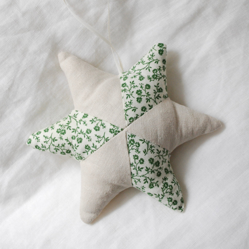 Quilted Star Ornament