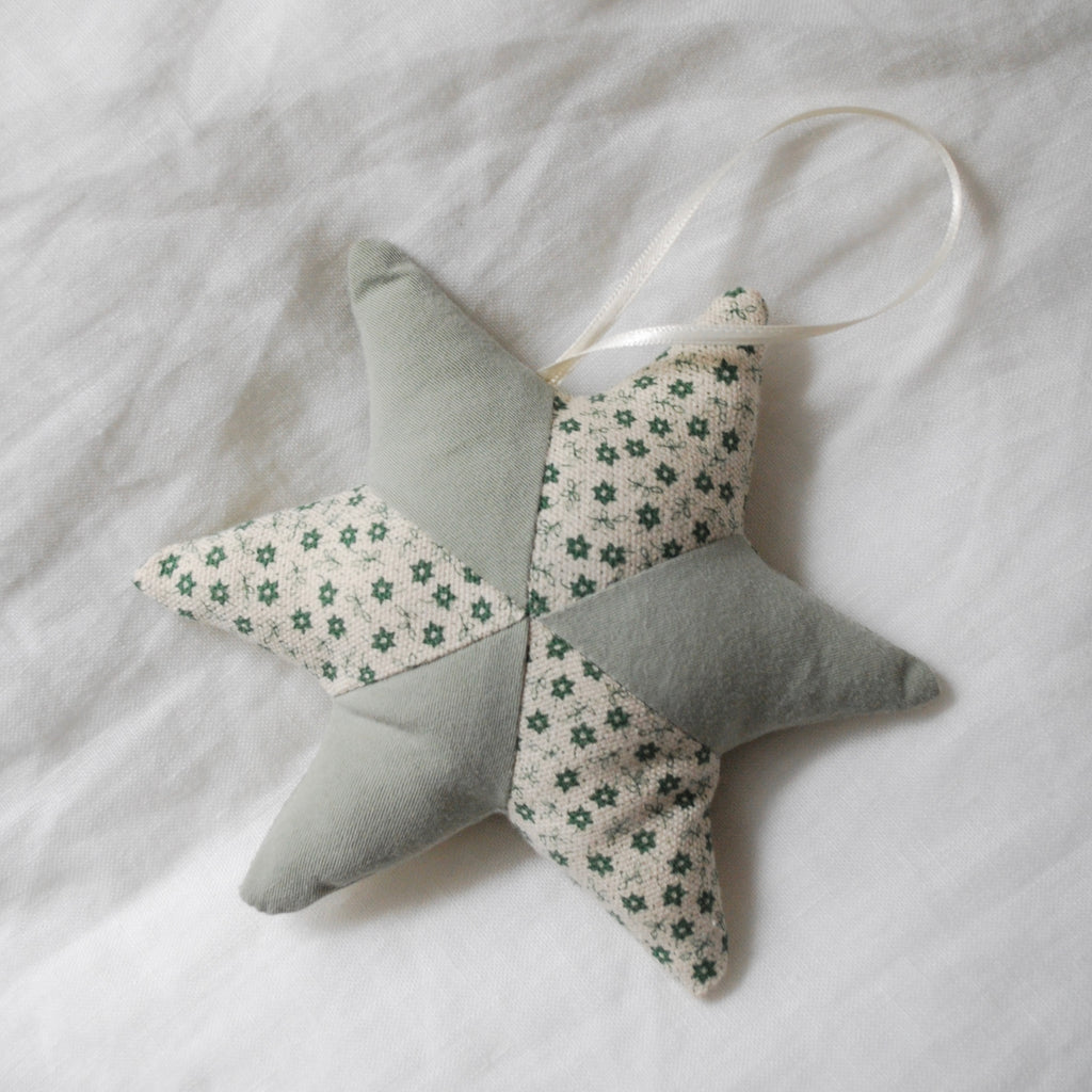 Quilted Star Ornament