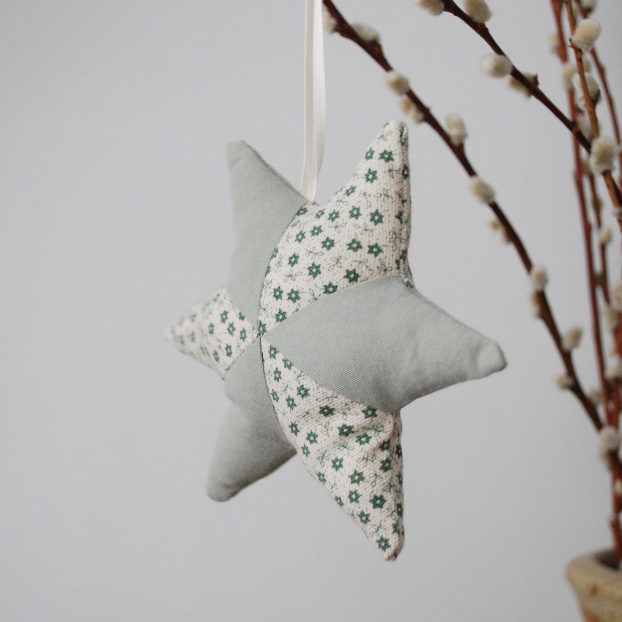 Quilted Star Ornament