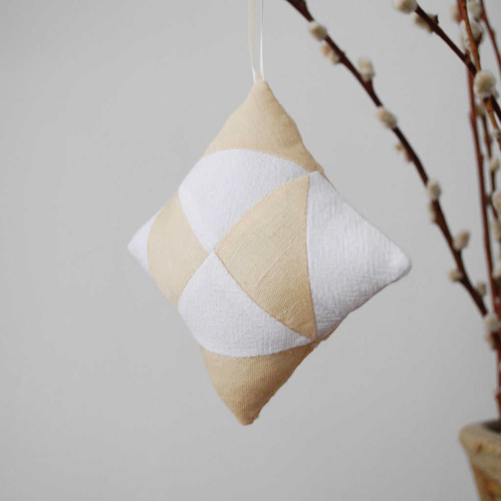 Quilted Diamond Ornament