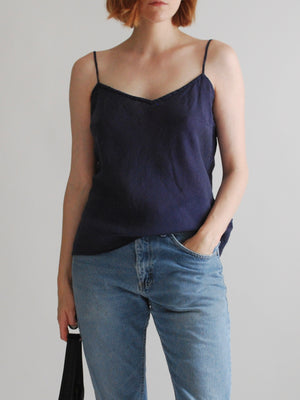 Crinkled Tencel Camisole