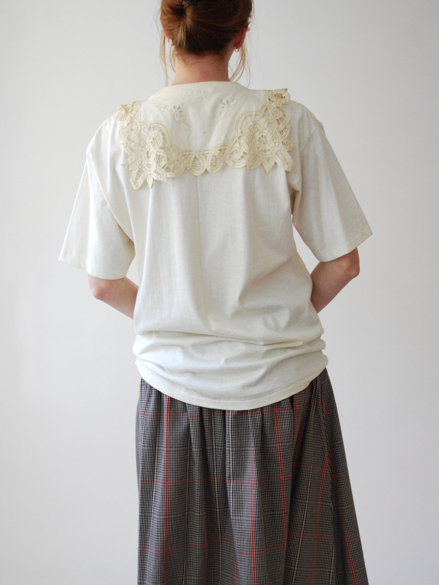 Lace Collar Tee