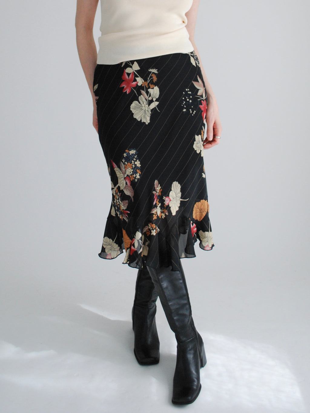 Floral Tulip Skirt