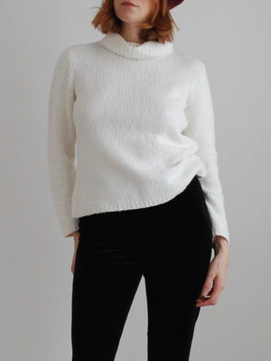 Cotton Angora Sweater