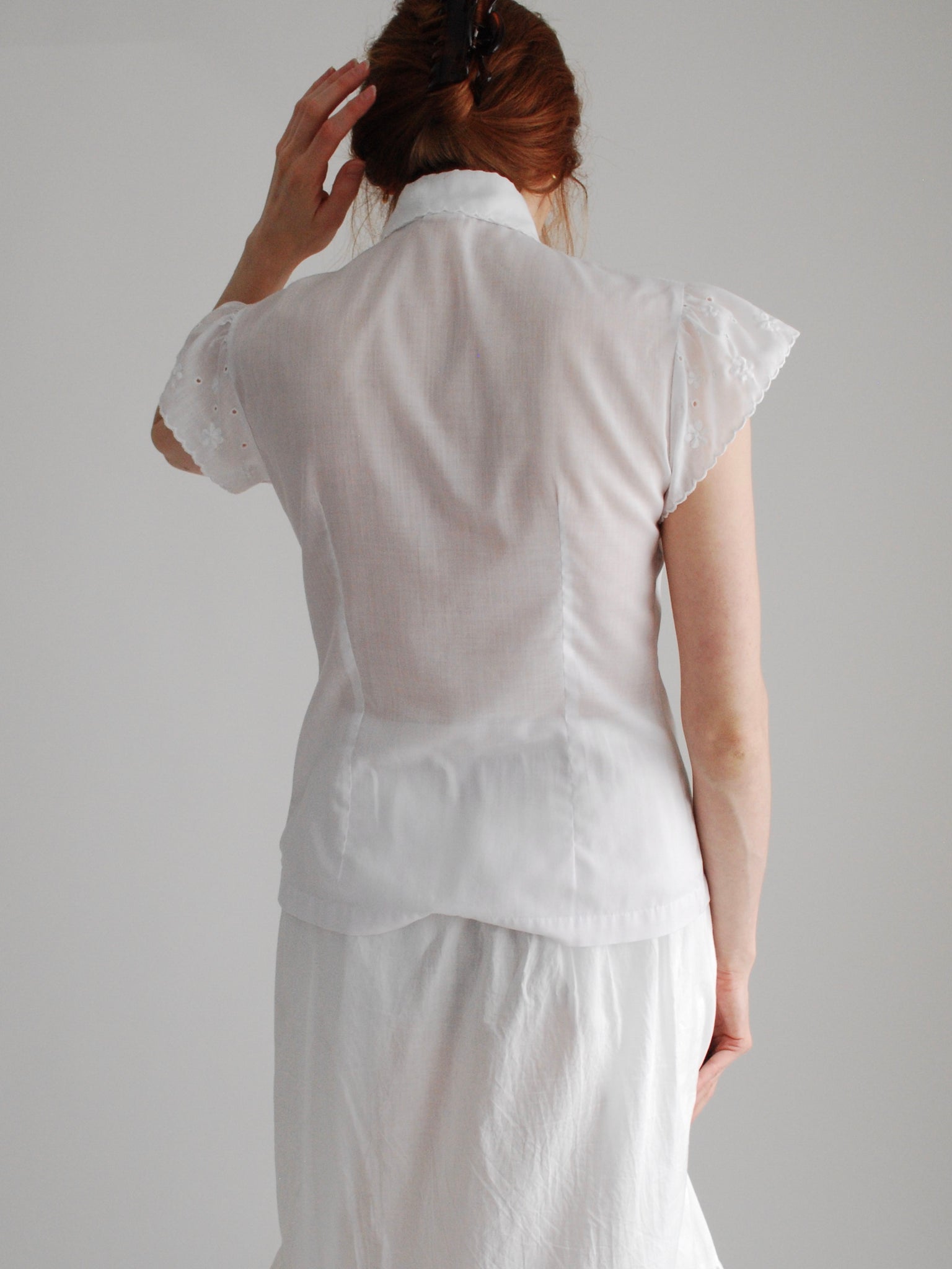 Eyelet Blouse