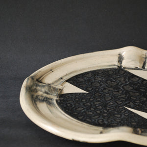 Abstract Ceramic Plate